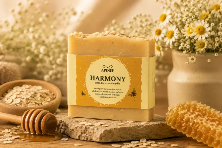 Prírodné ovsené mydlo Harmony